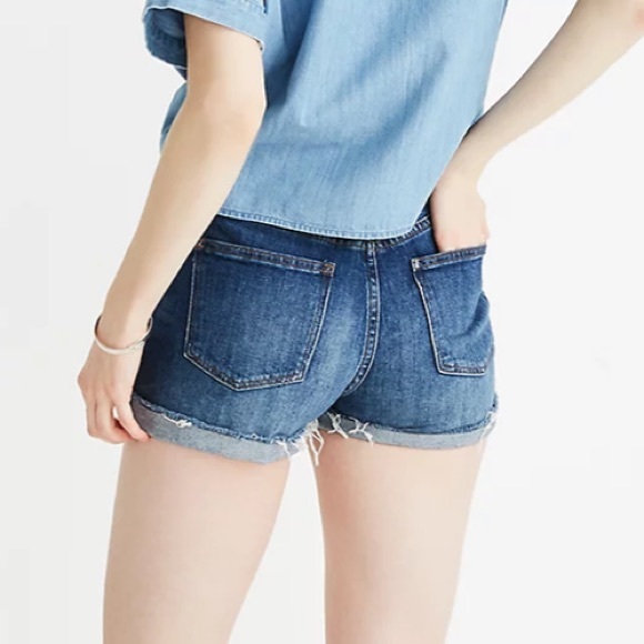 Madewell High Rise Jean Shorts - Picture 3 of 6